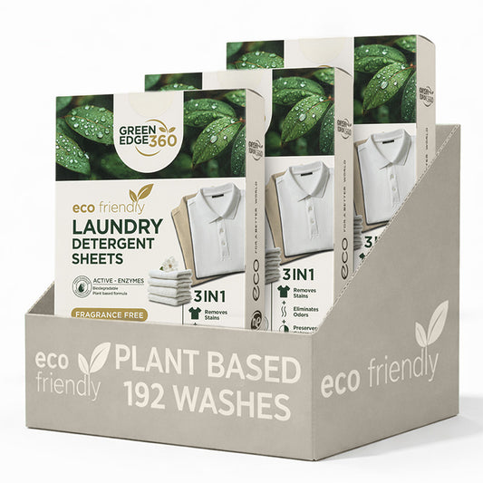 Fragrance Free Laundry Detergent Sheets Bundle (Up to 192 Washes)