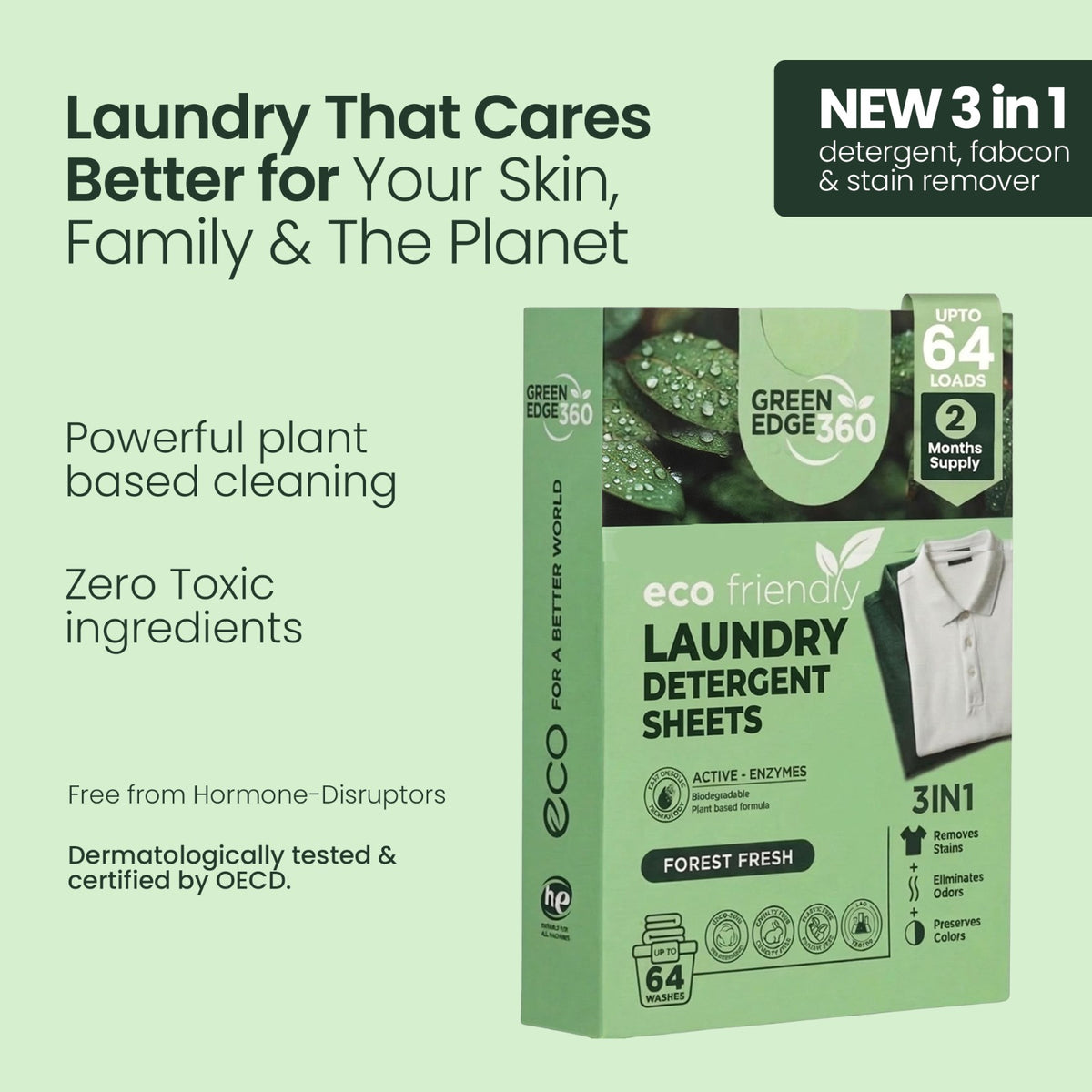 Laundry Detergent Sheets UK | Plastic-Free Eco Laundry Sheets