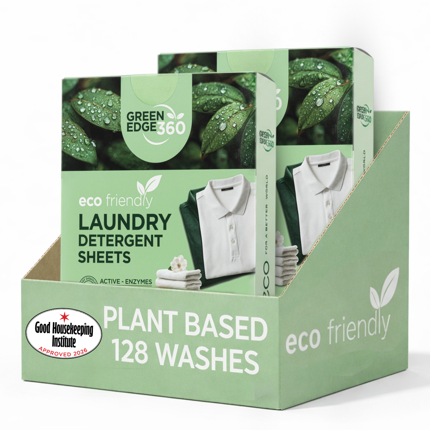 Eco-Friendly Laundry Detergent Sheets