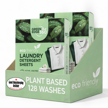 Eco-Friendly Laundry Detergent Sheets