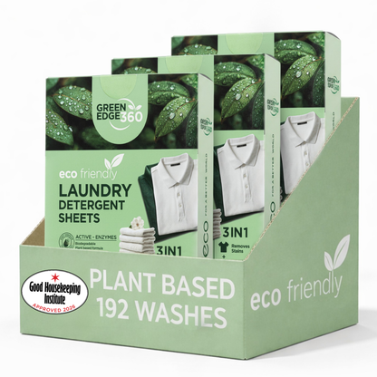 Eco-Friendly Laundry Detergent Sheets