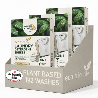 Fragrance Free Laundry Detergent Sheets Bundle (Up to 192 Washes)