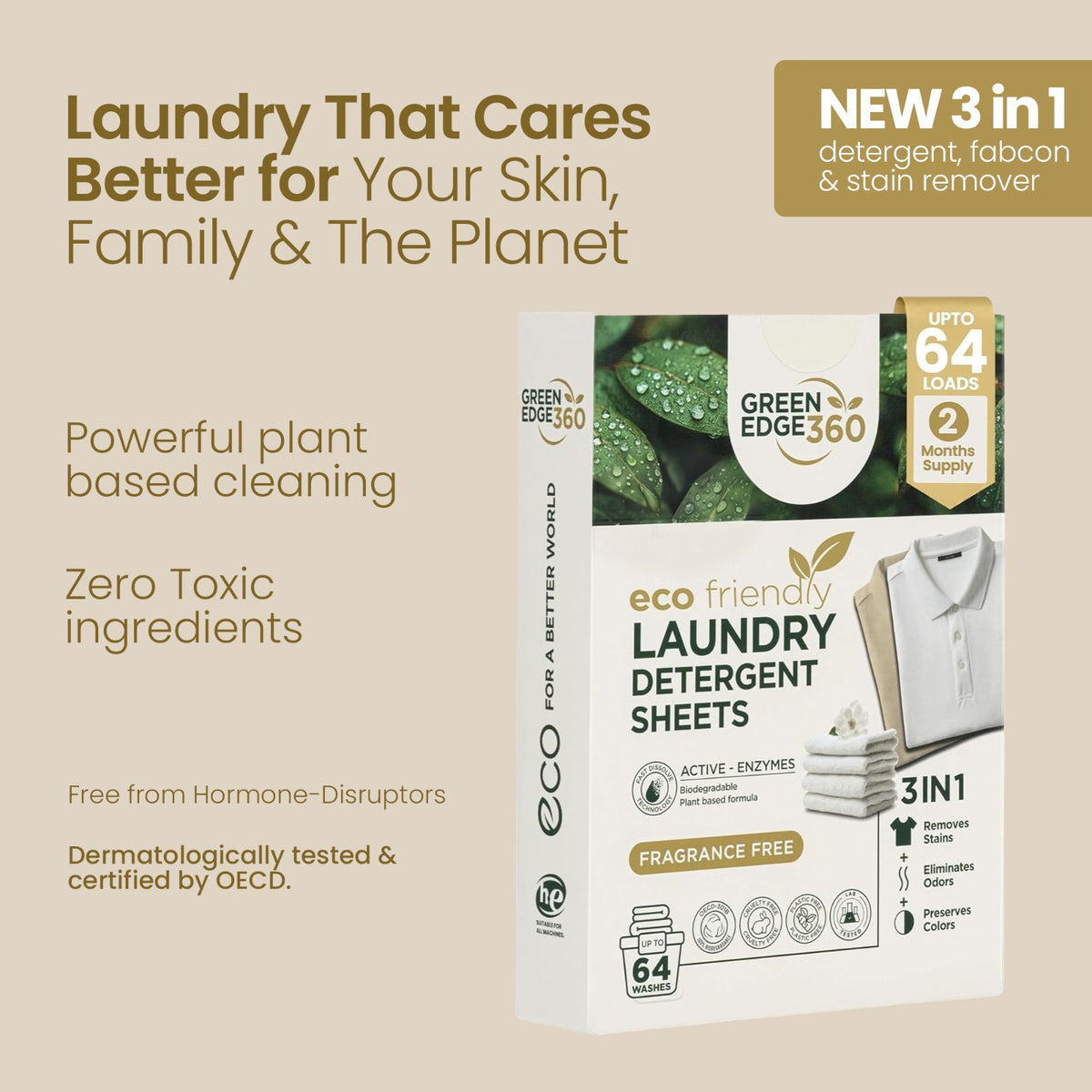 Laundry Detergent Sheets UK | Plastic-Free Eco Laundry Sheets