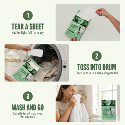 Forest Fresh Laundry Detergent Sheets Bundle (Up to 192 Washes)
