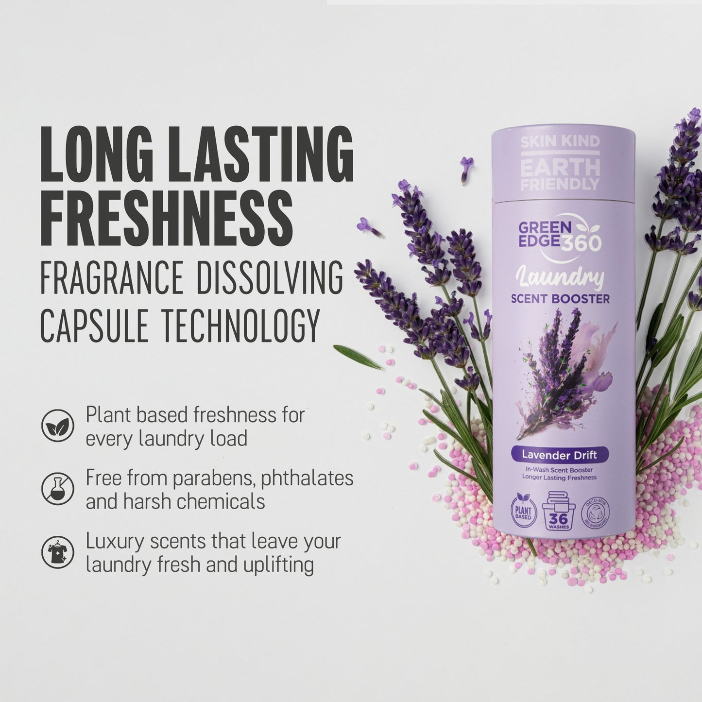 Lavender Drift Luxury In-Wash Scent Booster Bundle (2.25kg)