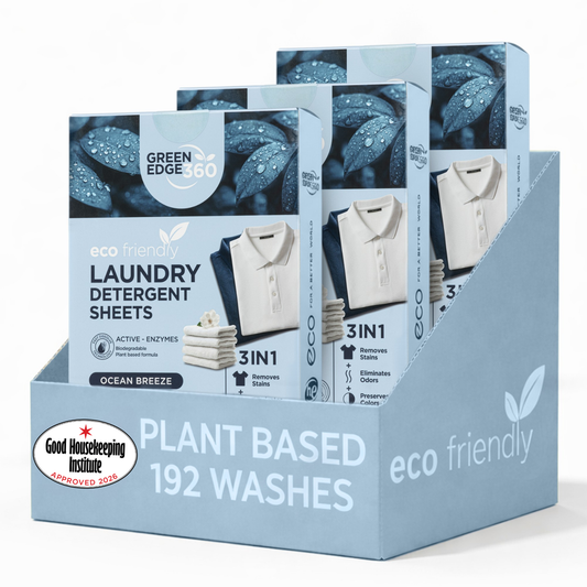 Ocean Breeze Laundry Detergent Sheets Bundle (Up to 192 Washes)