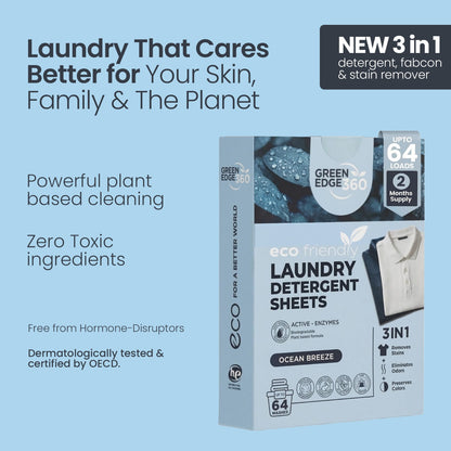 Laundry Detergent Sheets UK | Plastic-Free Eco Laundry Sheets